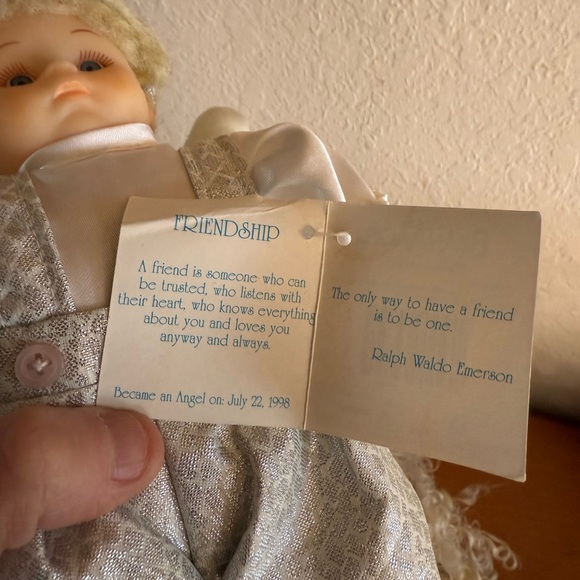 Bean Angel Collectibles Dolls. Friendship and Love. Set of 2. - Picture 7 of 7